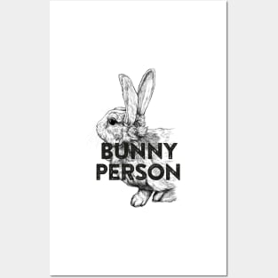 Bunny Person Posters and Art